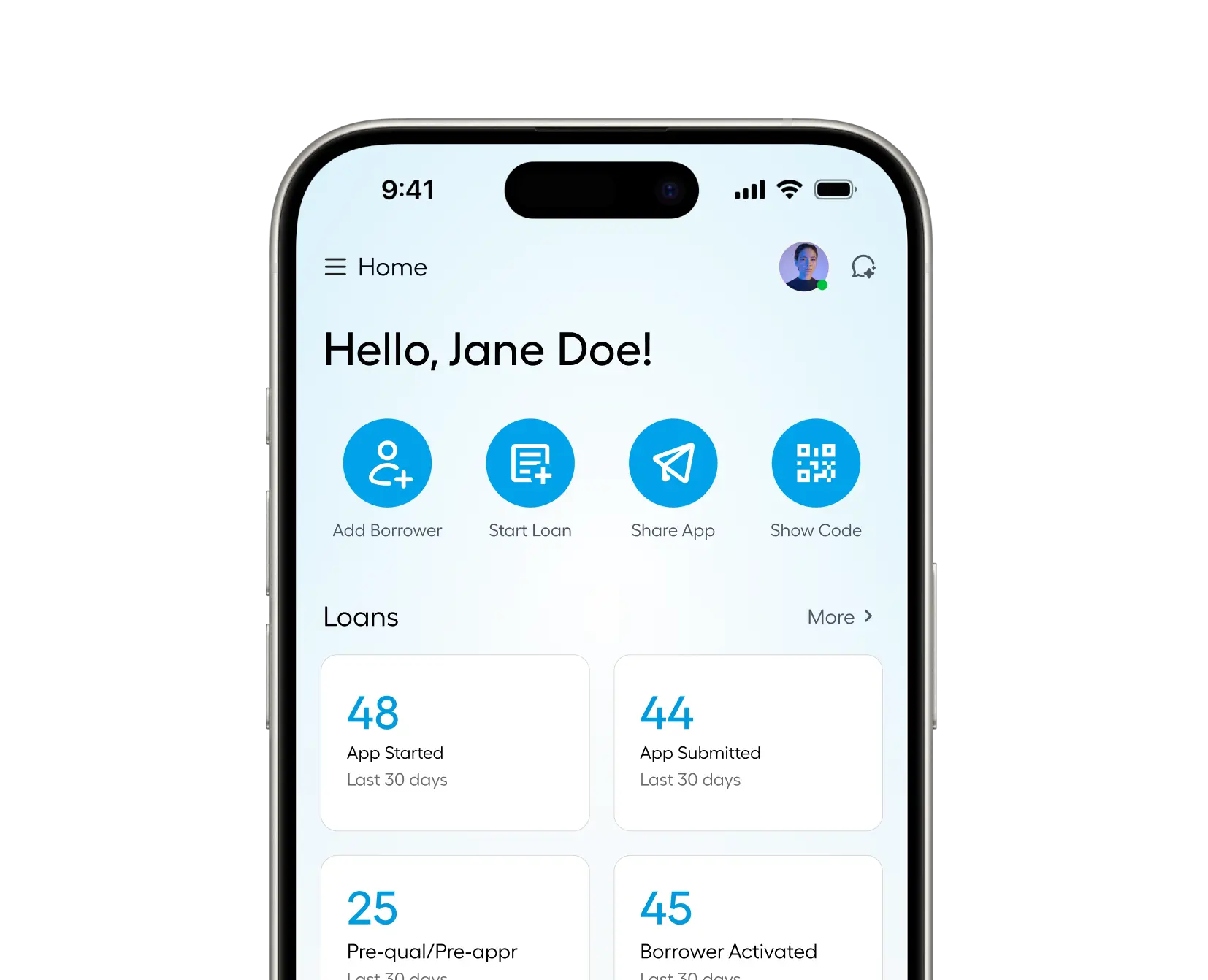 Loan Officers’ SOLO app