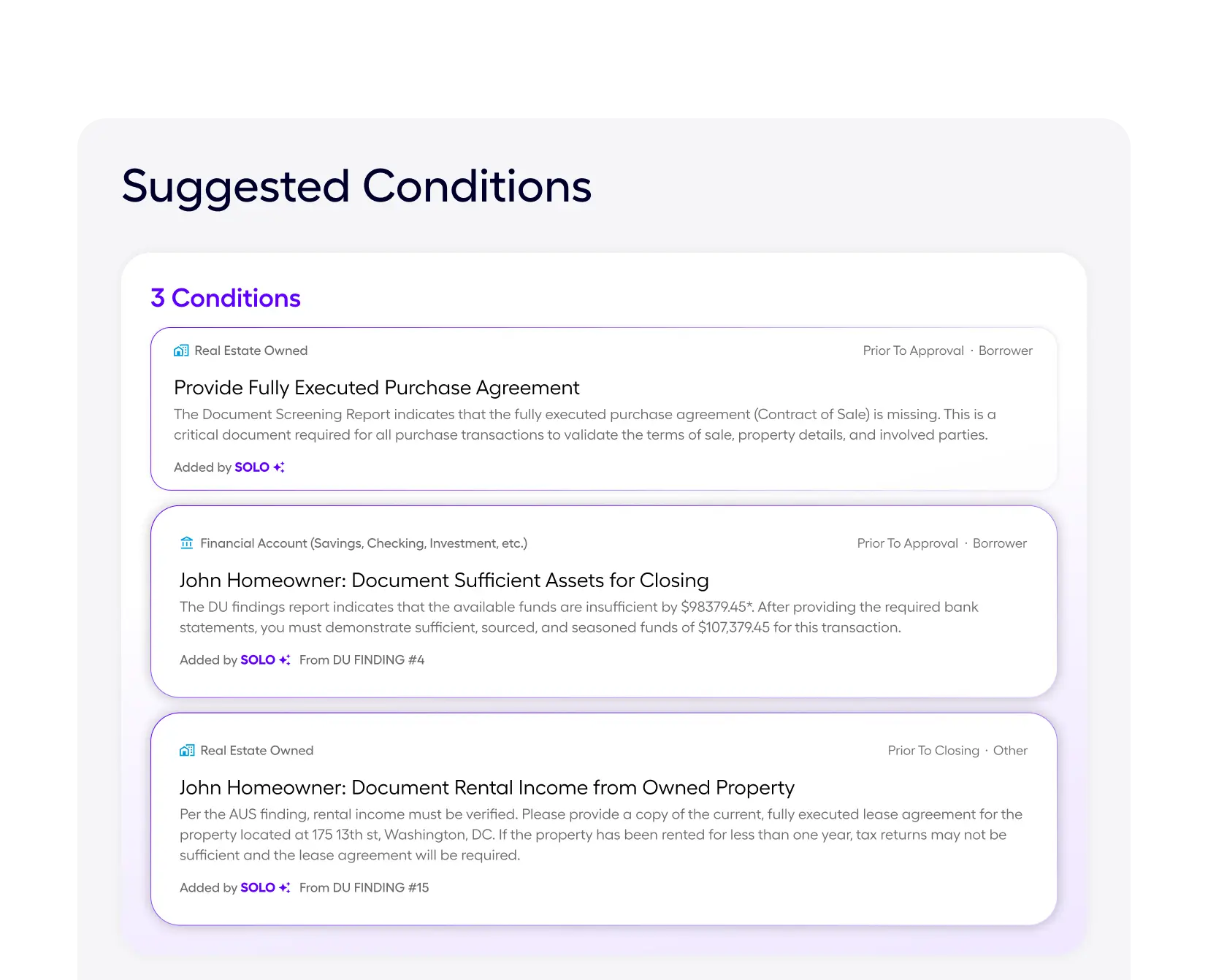 Intelligent Condition Mapping